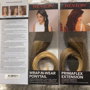 Lot REVLON 2 Prima Flex 1 Ponytail FROSTED